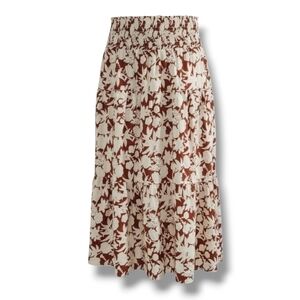 Universal Thread Women’s Plus Size Floral Midi Skirt 4X Pockets, NWOT